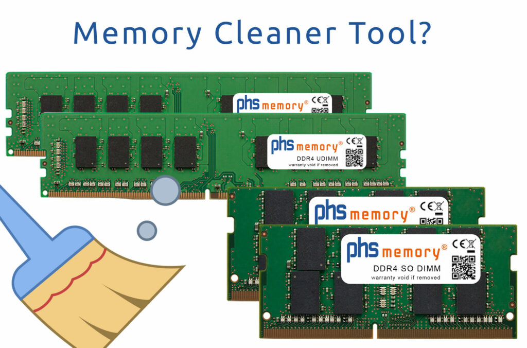 Memory Cleaner Tool für RAM Arbeitsspeicher