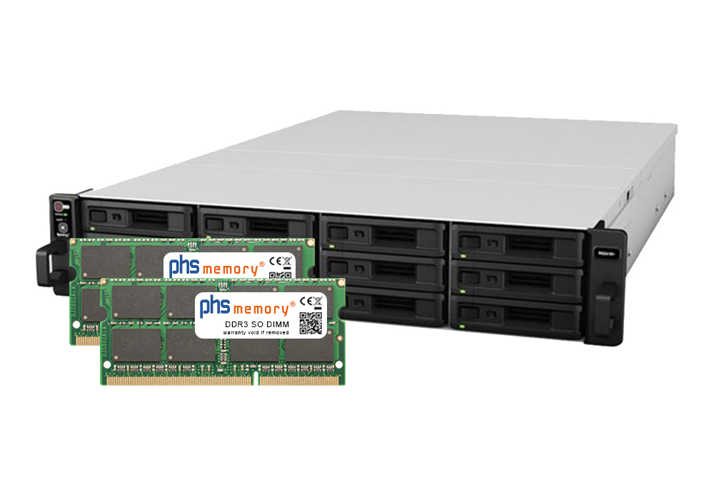 Synology RackStation RS2416+ RAM Arbeitsspeicher-Upgrade