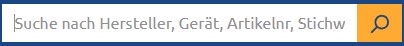 Suchleiste auf speicher.de