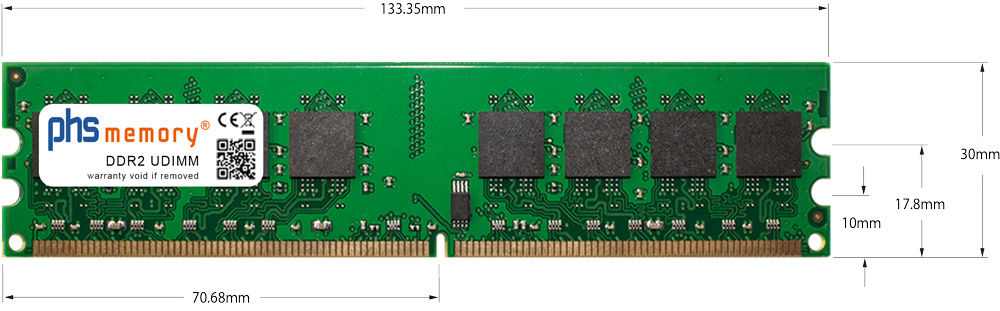Abmessungen - Arbeitsspeicher DDR2 240Pin u 8 jpg